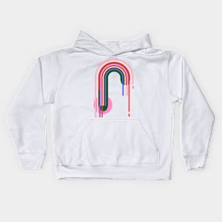 Rainbow of summer dreams Kids Hoodie